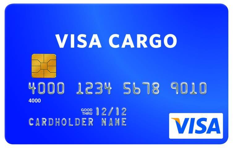 tarjeta de credito con dinero visa