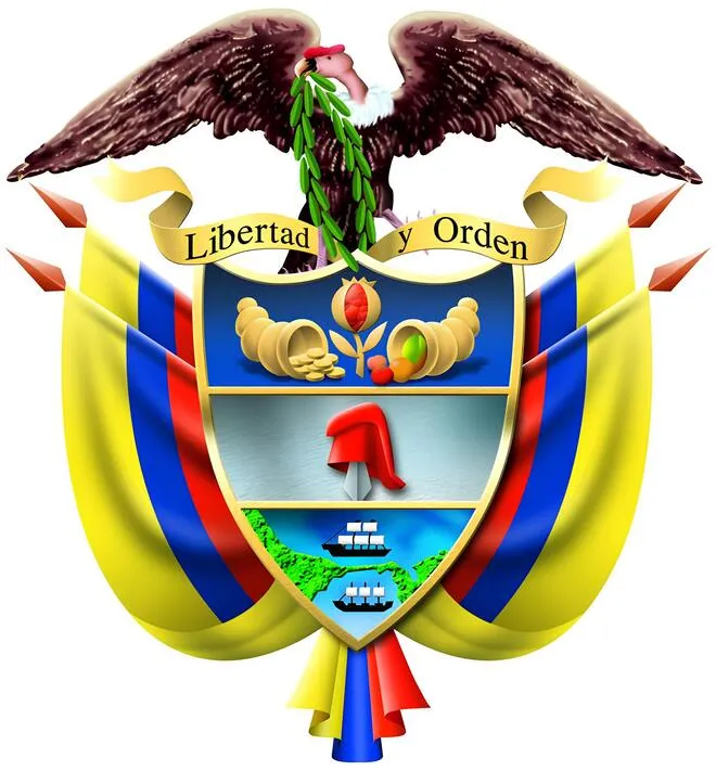 El Escudo de Colombia Pequeno Escudo de Colombia Pequeño