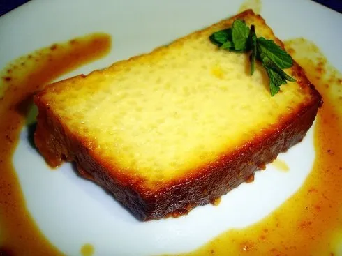 Budín dulce de arroz Budín dulce de arroz fácil