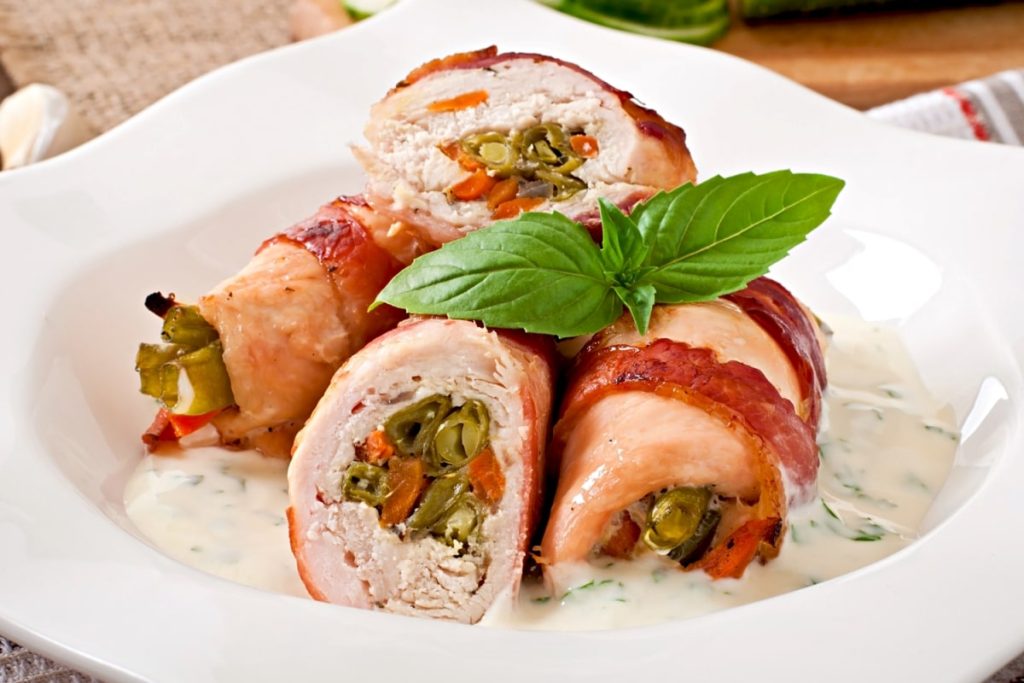 receta rollo de pollo receta rollo de pollo para navidad