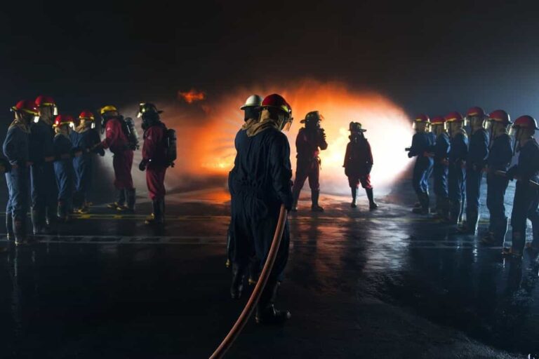 celebración del día del bombero en Colombia