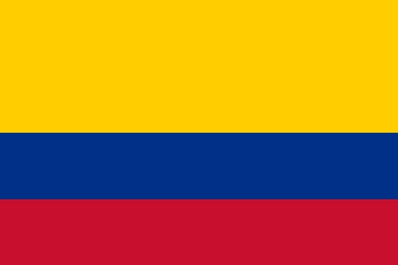 Bandera de Colombia actual