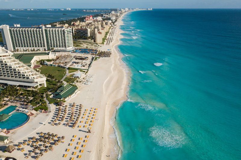 playas y actividades acuáticas en cancun