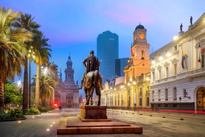 Plaza de Armas-Santiago de Chile