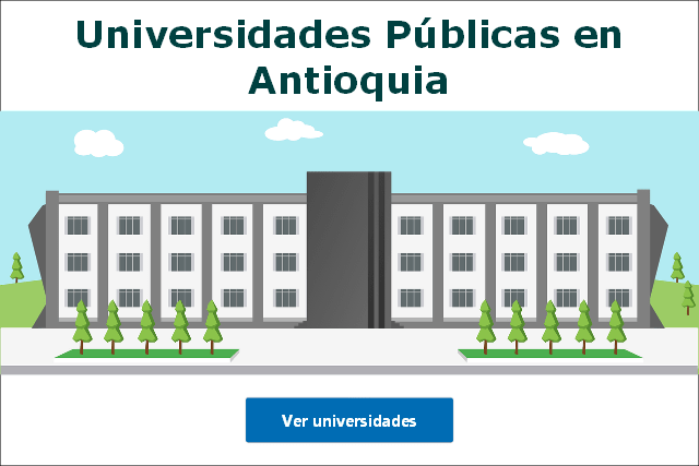 listado universidades de Antioquia Públicas