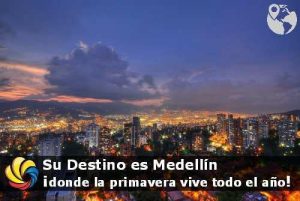 Atardecer en Medellín