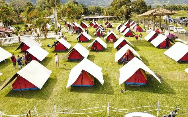 camping entrada 5 lago calima Zona de camping el paisa entrada 5