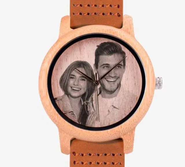 reloj en madera regalo reloj de madera para amor y amistad
