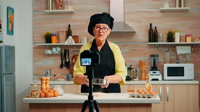 grabacion de recetas grabación