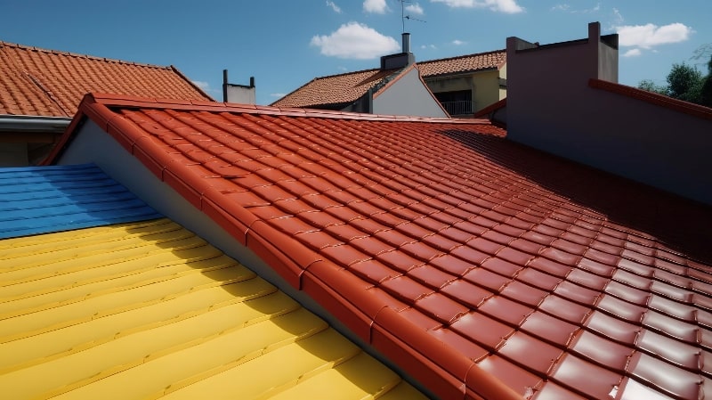 Imagen de un techo con un impermeabilizado excelente