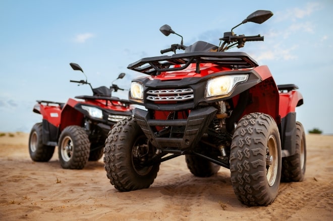 ATV por el desierto