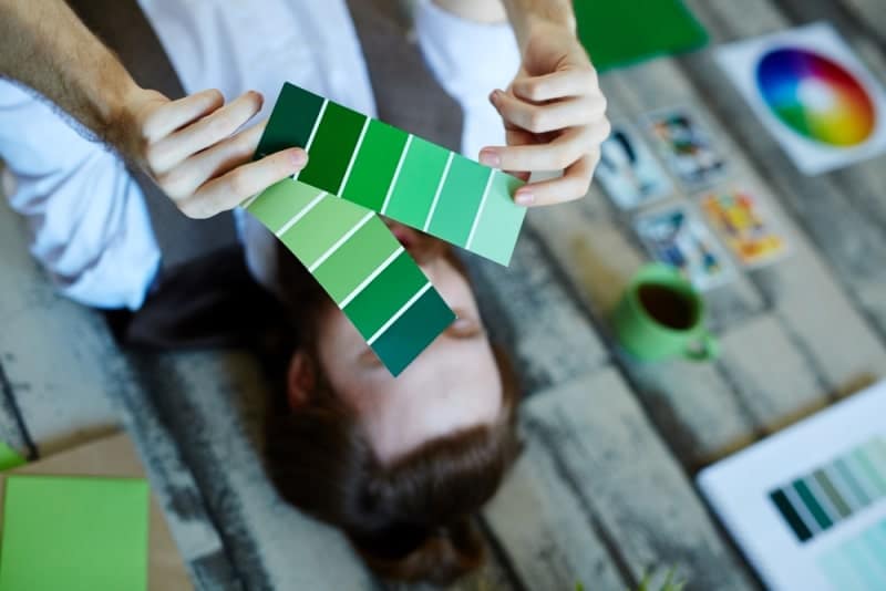 Verde en el Marketing y la Identidad Corporativa Representación del impacto emocional del color verde en marketing