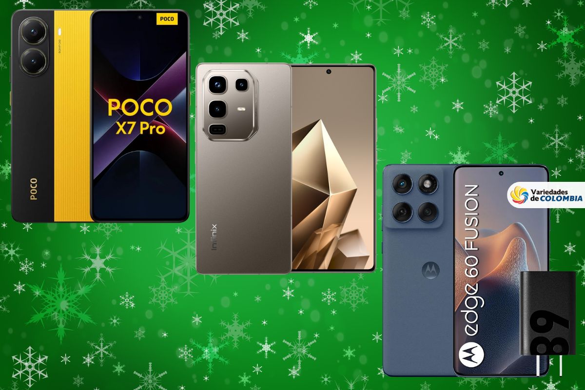 Celulares gama media para regalar en Navidad